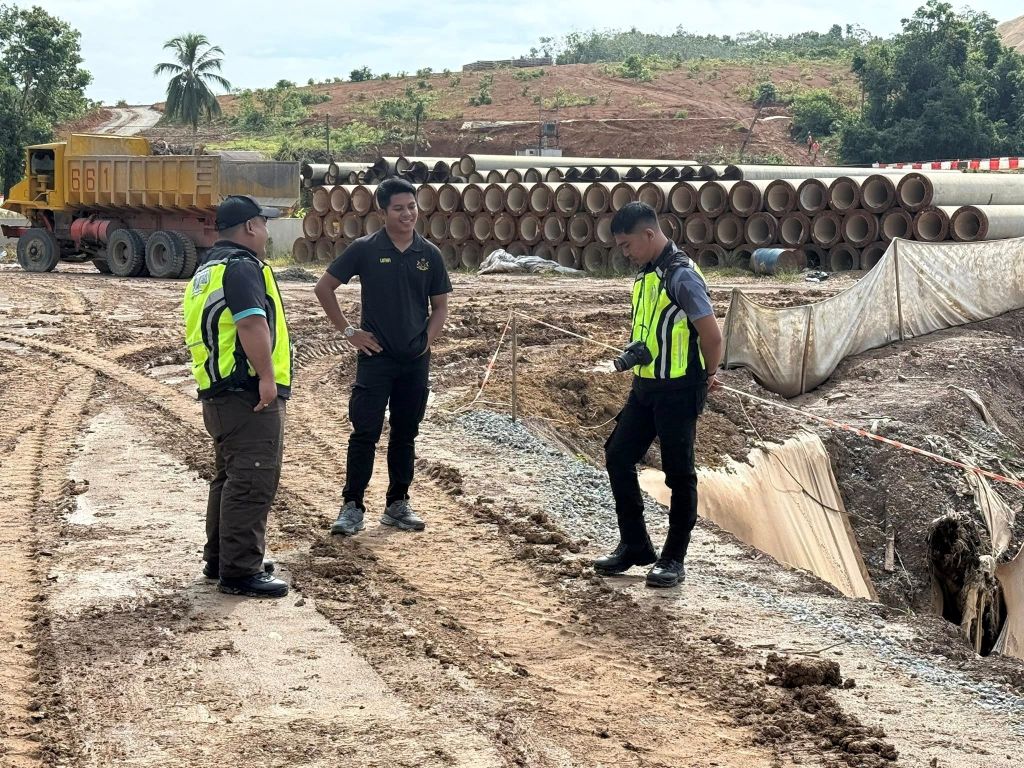 Lawatan Pematuhan Permit Kebenaran Bertulis (KB) ke tapak Projek Lebuhraya